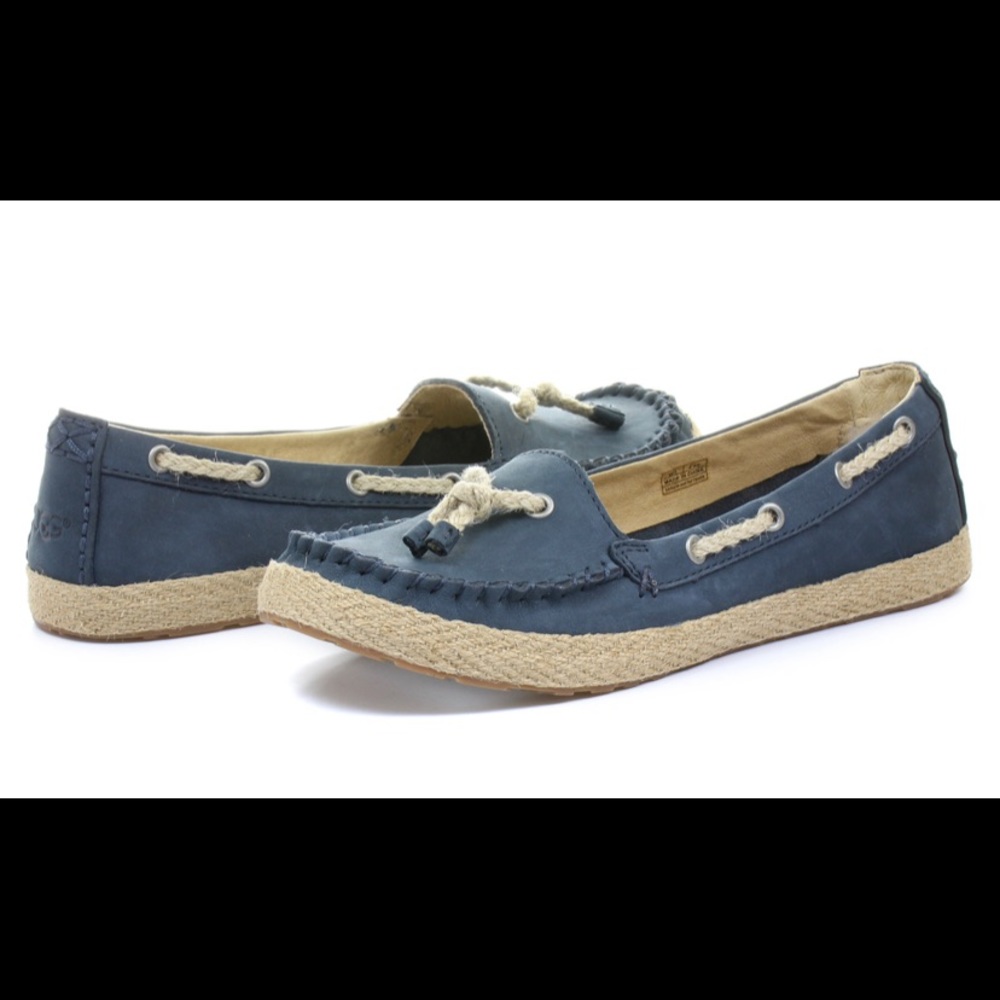 Uggs Australia chivon tassel flat espadrilles